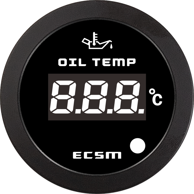 ECT-Digital oil temperature gauge (with high temperature alarm light)