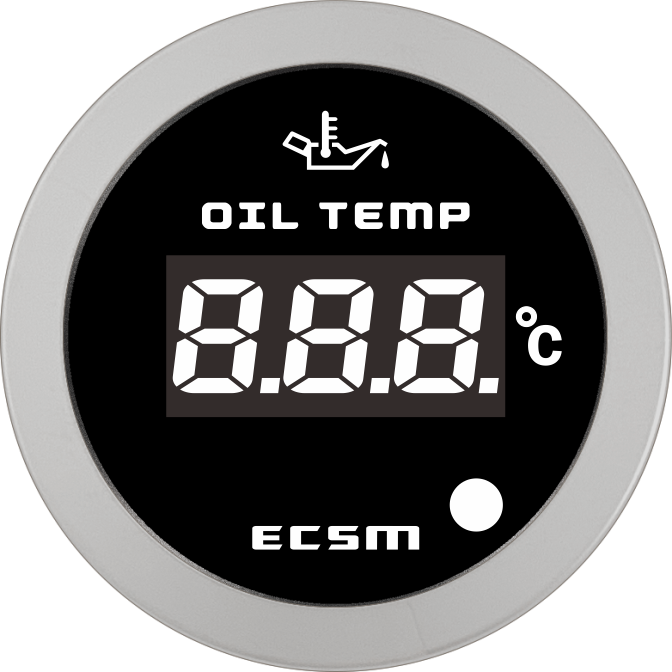 ECT-Digital oil temperature gauge (with high temperature alarm light)