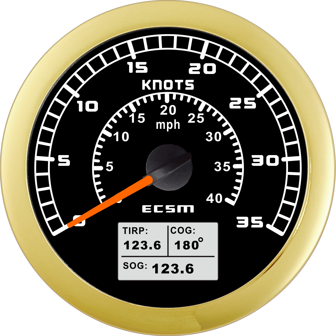 ECT-15Knots GPS速度表