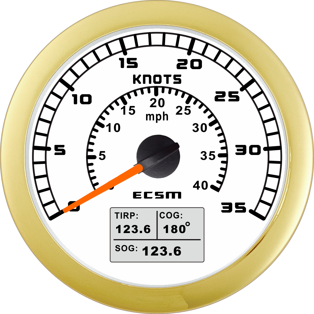 ECT-15Knots GPS速度表