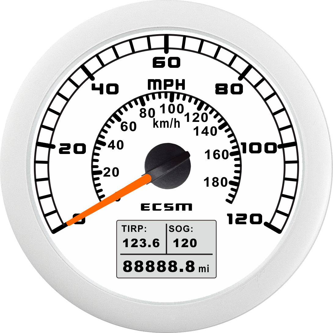 ECT-120MPH GPS速度表