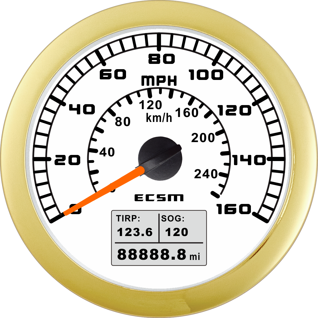 ECT-160MPH GPS速度表