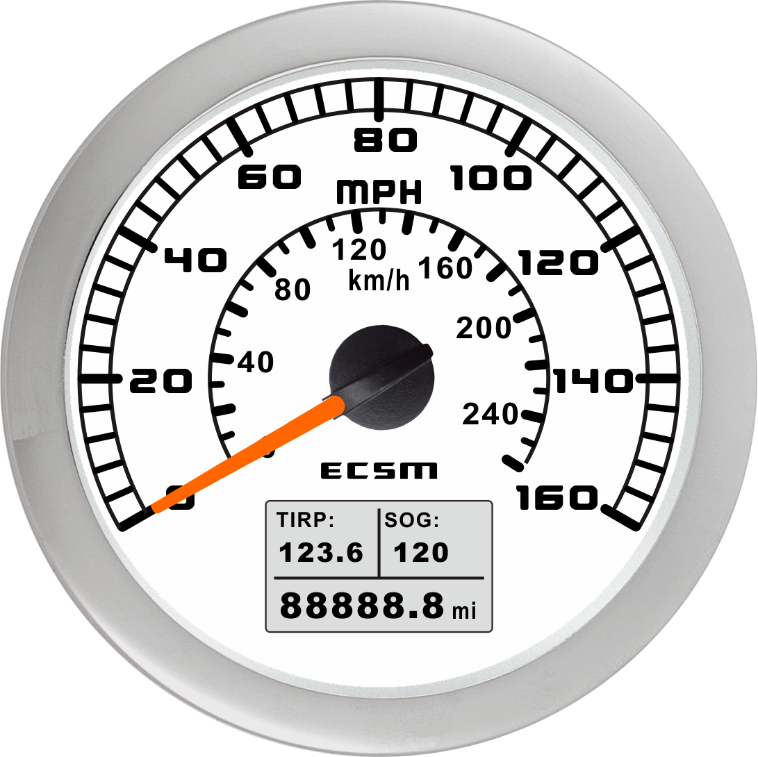 ECT-160MPH GPS速度表