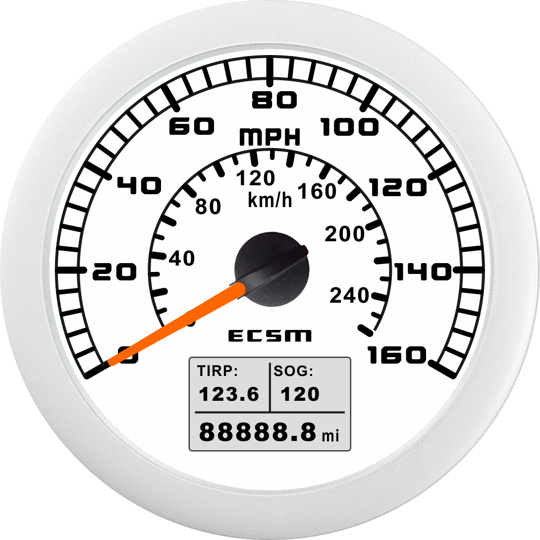 ECT-160MPH GPS速度表