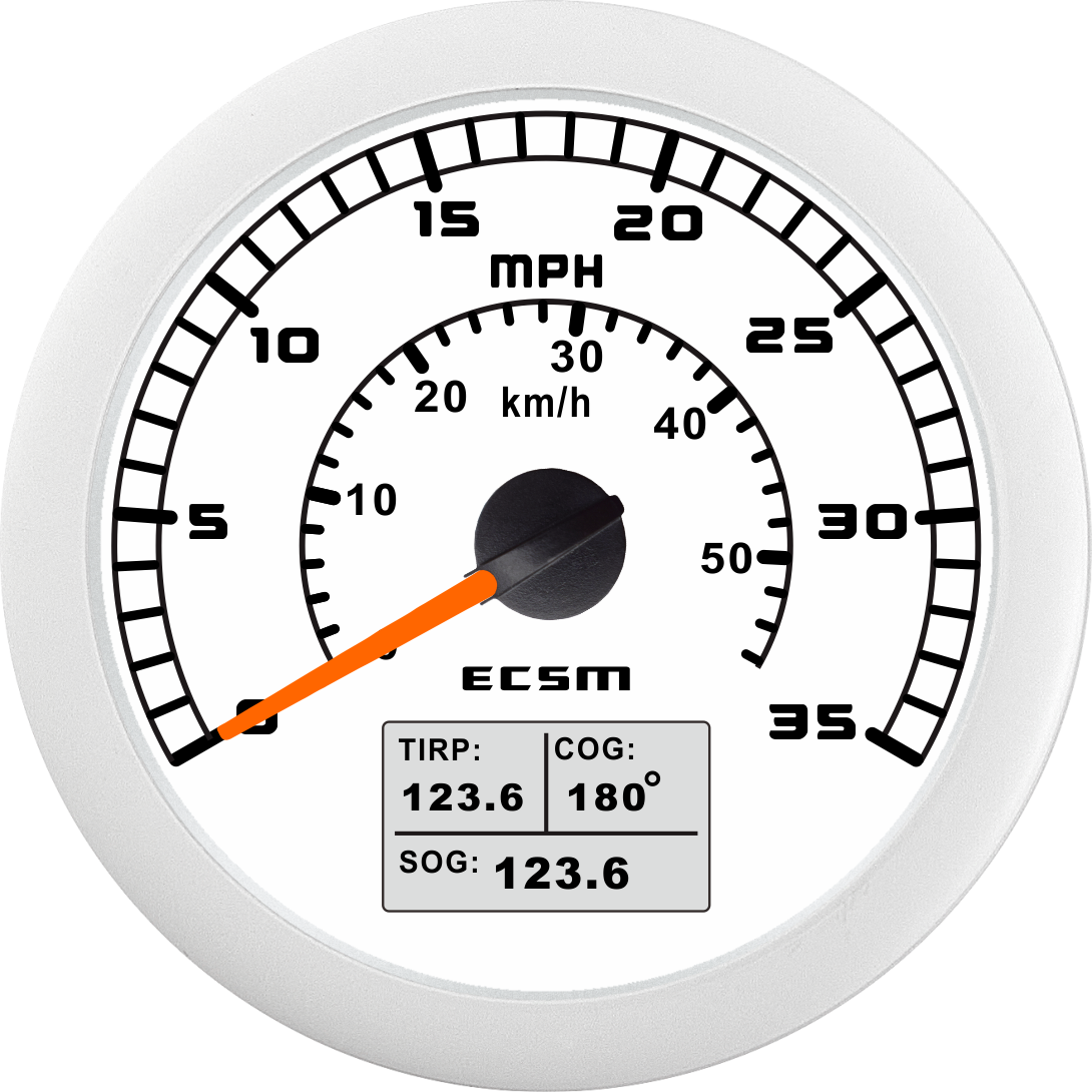 ECT-35MPH GPS速度表