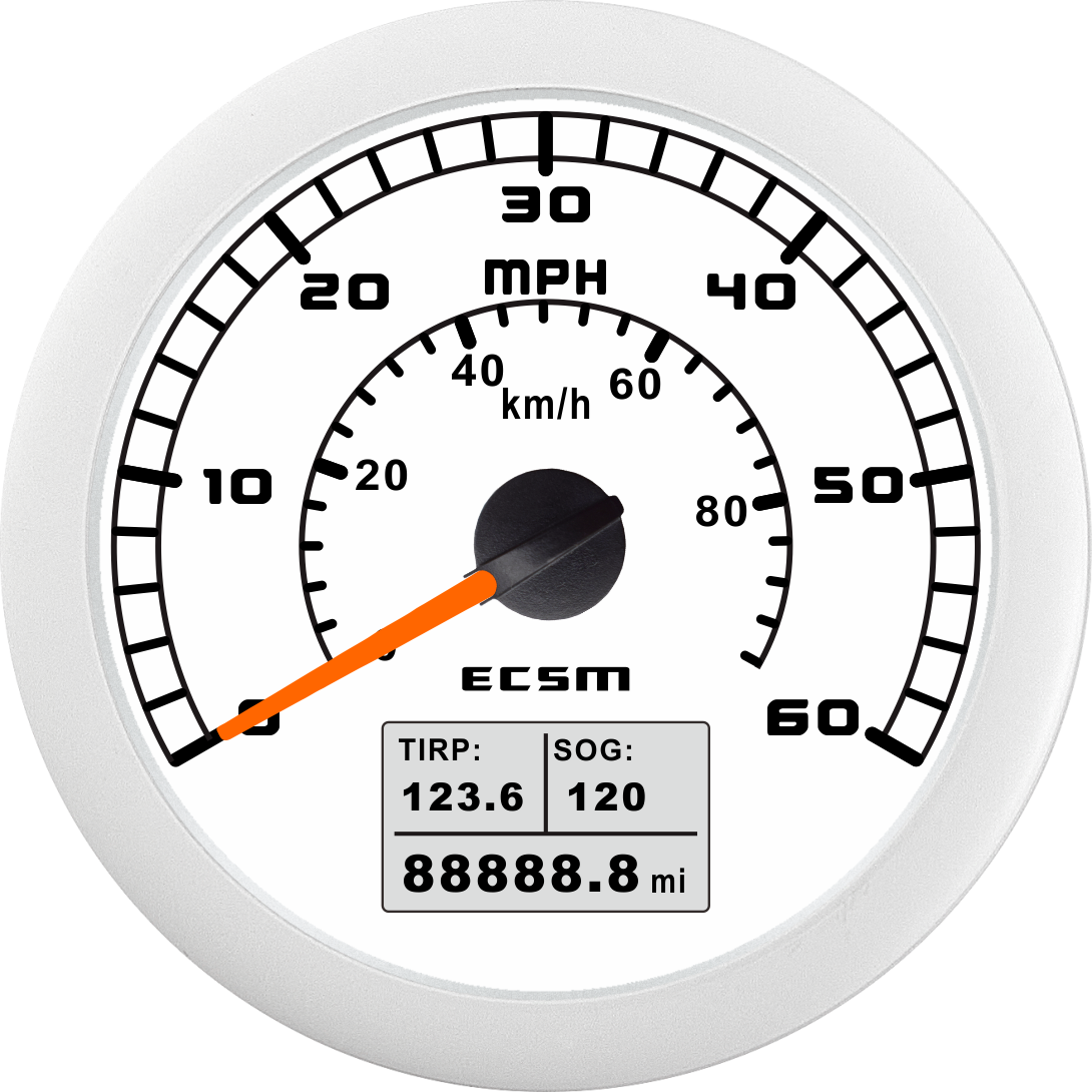 ECT-60MPH GPS速度表