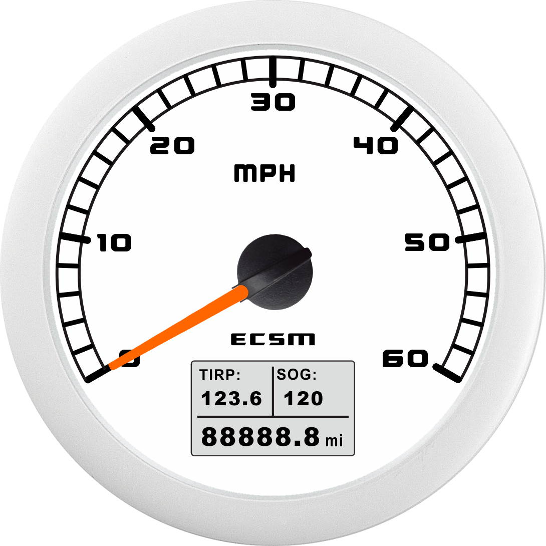 ECT-GPS speedometer 60MPH