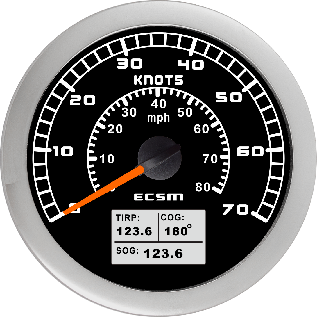 ECT-GPS speedometer 70Knots