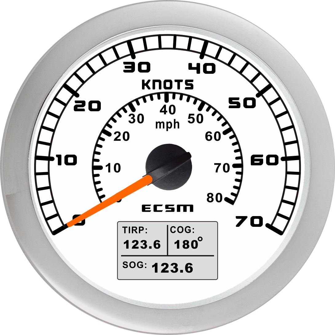 ECT-GPS speedometer 70Knots