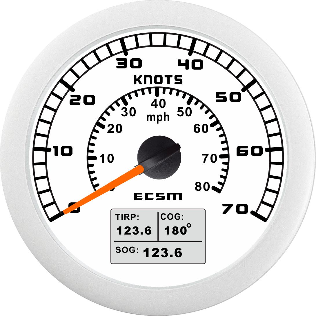 ECT-GPS speedometer 70Knots