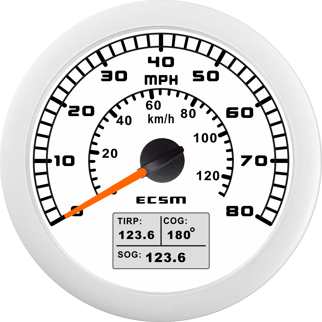 ECT-80MPH GPS速度表