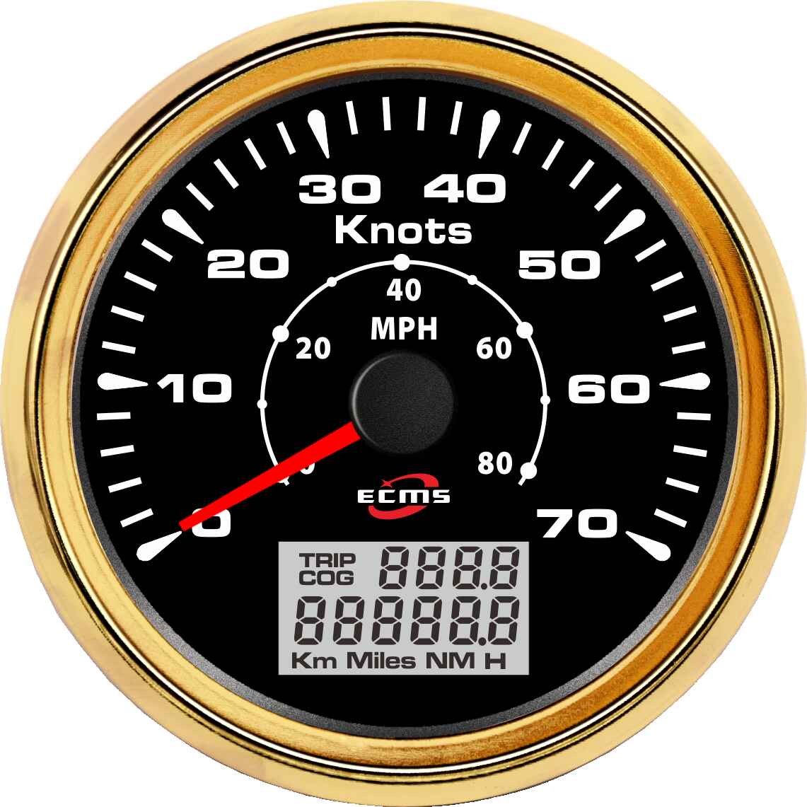 ECH-GPS speedometer 70Knots