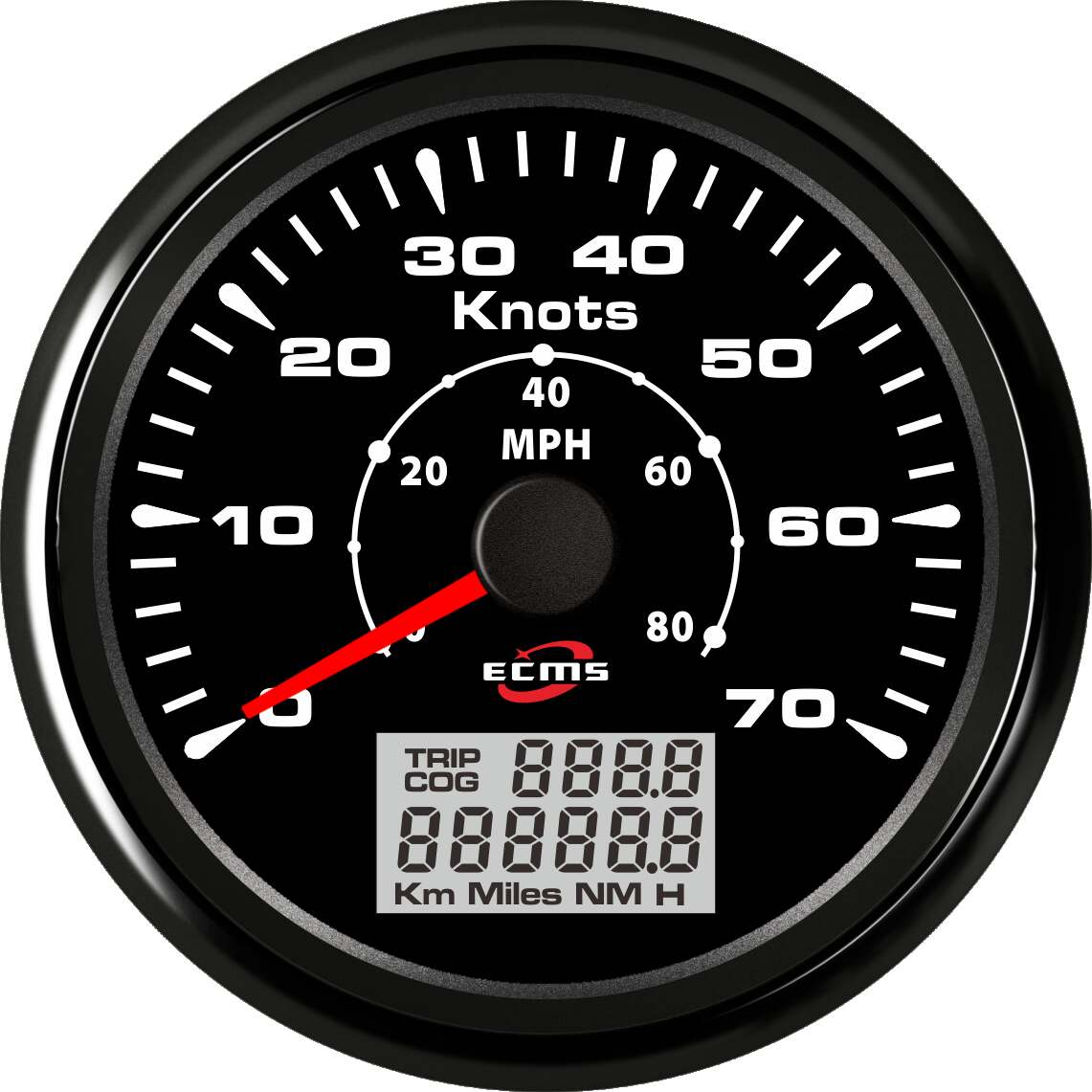 ECH-GPS speedometer 70Knots