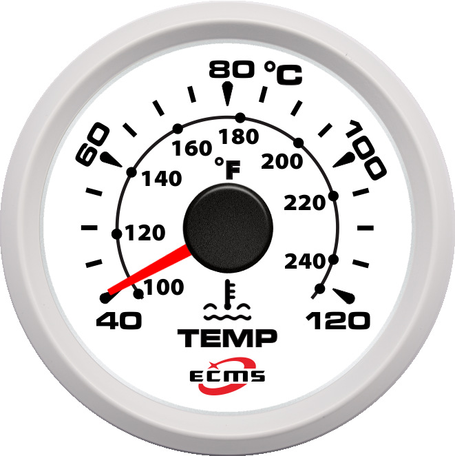 ECH-Water temperature gauge