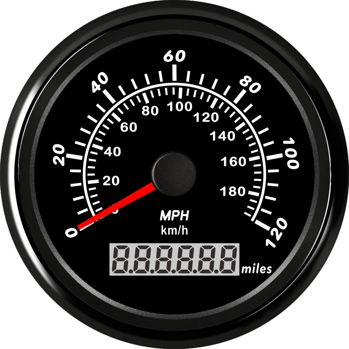 ECPC/ECPS-GPS speedometer 120 MPH