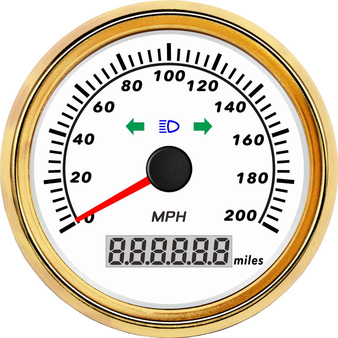 ECPC/ECPS-GPS speedometer 160 MPH