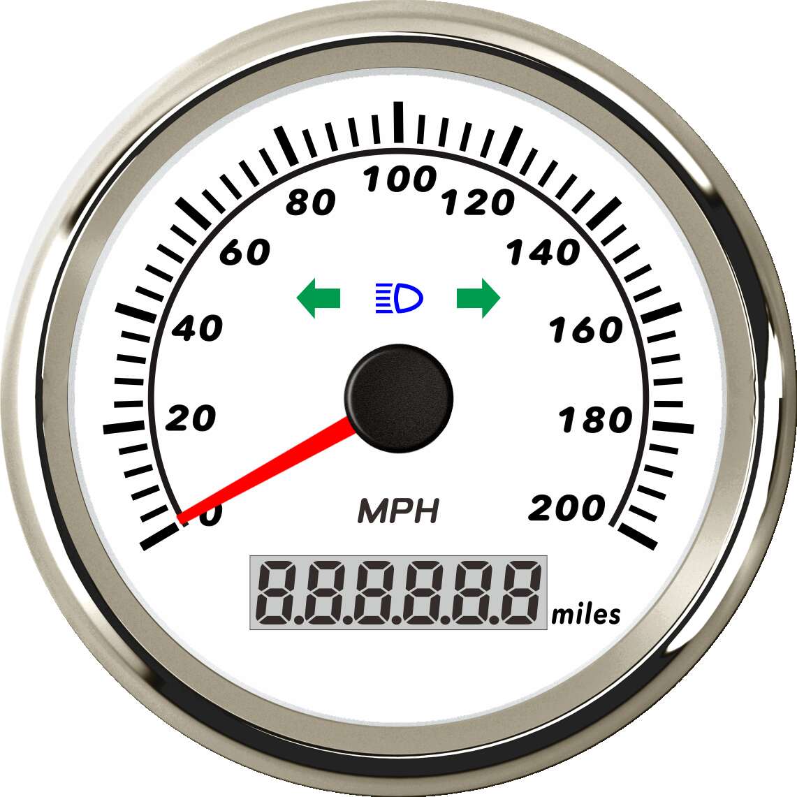 ECPC/ECPS-GPS speedometer 160 MPH