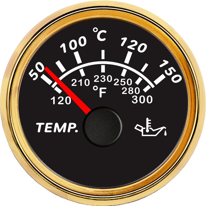 ECPC/ECPS-Oil temperature gauge