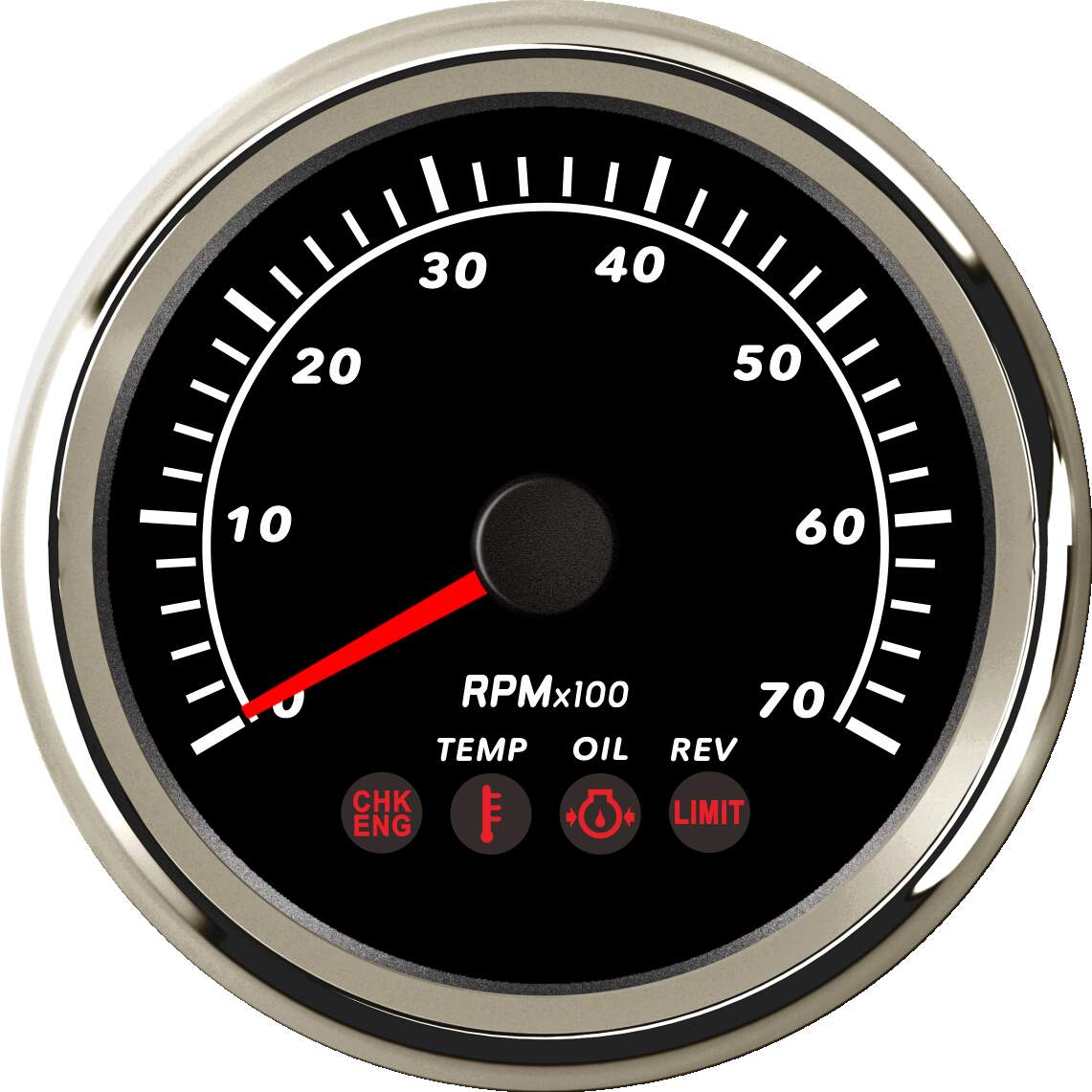 ECPC/ECPS-Tachometer 7000RPM(with 4 alarm light)